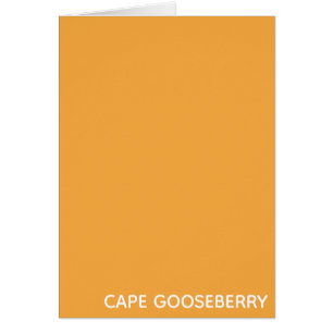Cape Gooseberry gele kleurnaam