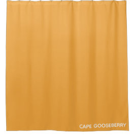Cape Gooseberry gele kleurnaam Douchegordijn