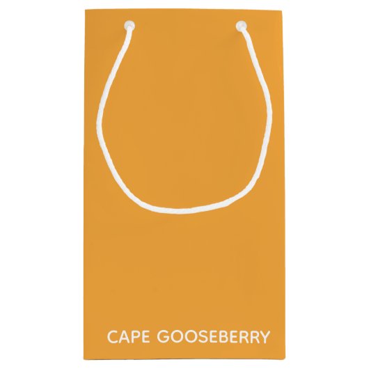 Cape Gooseberry gele kleurnaam Klein Cadeauzakje (Achterkant)