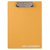 Cape Gooseberry gele kleurnaam Klembord (Voorkant)