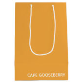 Cape Gooseberry gele kleurnaam Medium Cadeauzakje (Achterkant)