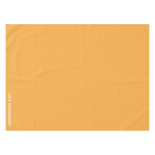 Cape Gooseberry gele kleurnaam Tafelkleed (Voorkant (Horizontaal))