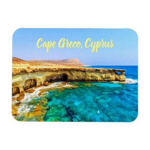 Cape Greco Cyprus gestileerd Magneet