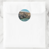 Cape Greco, Cyprus Ronde Sticker (Tas)