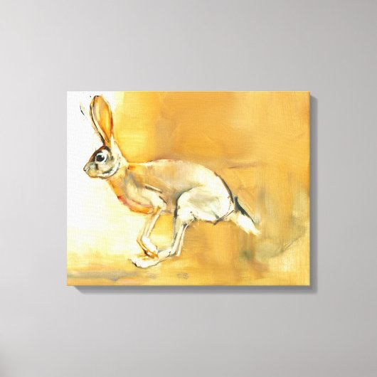 Cape Hare 2010 2 Canvas Afdruk (Voorkant)