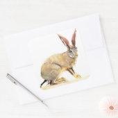 Cape Hare 2010 2 Vierkante Sticker (Envelop)