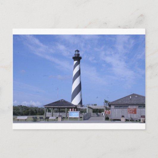 cape hattera ' s lichthuis nc briefkaart (Voorkant)