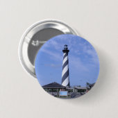 cape hattera ' s lichthuis nc ronde button 5,7 cm (Voorkant /achterkant)
