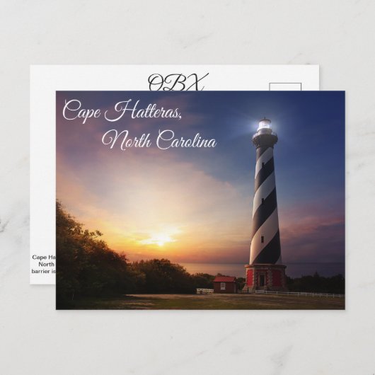 Cape Hatteras Briefkaart (Voorkant / Achterkant)