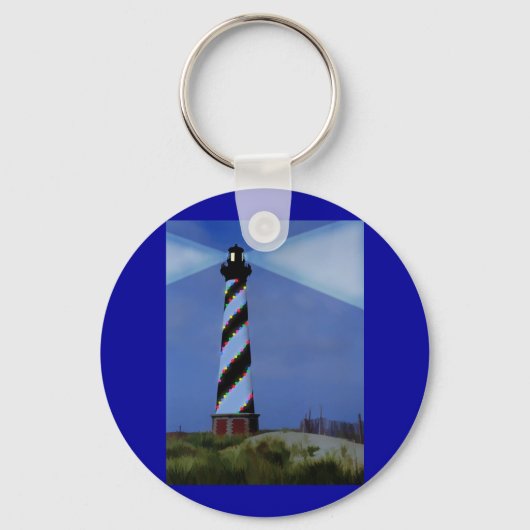 Cape Hatteras Holiday Lichten Sleutelhanger (Voorkant)