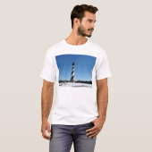 Cape Hatteras in de sneeuw T-shirt (Voorkant volledig)