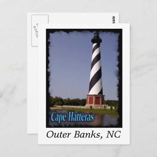 Cape Hatteras Light House Briefkaart (Voorkant / Achterkant)
