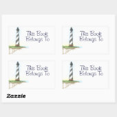 Cape Hatteras Lighthouse Book Label Stickers (Vel)