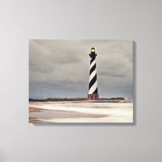 CAPE HATTERAS LIGHTHOUSE CANVAS AFDRUK (Voorkant)