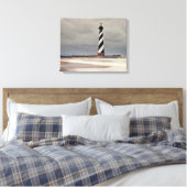 CAPE HATTERAS LIGHTHOUSE CANVAS AFDRUK (Insitu (Slaapkamer))