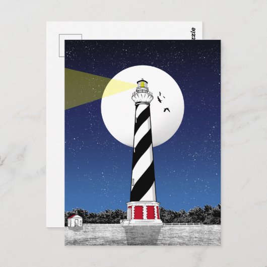 Cape Hatteras Lighthouse North Carolina Briefkaart (Voorkant / Achterkant)