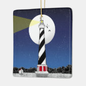 Cape Hatteras Lighthouse North Carolina Keramisch Ornament (Links)