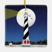 Cape Hatteras Lighthouse North Carolina Keramisch Ornament (Voorkant)