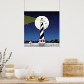 Cape Hatteras Lighthouse North Carolina Poster (Keuken)