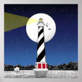 Cape Hatteras Lighthouse North Carolina Poster (Voorkant)