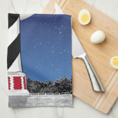 Cape Hatteras Lighthouse North Carolina Theedoek (Quarter Fold)