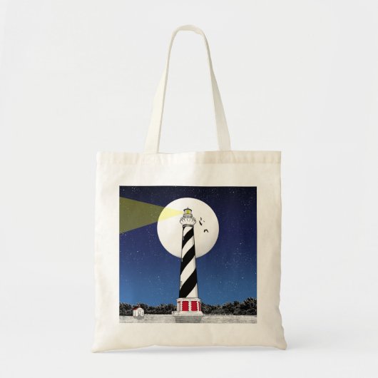 Cape Hatteras Lighthouse North Carolina Tote Bag (Voorkant)