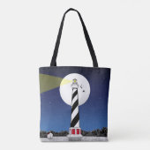 Cape Hatteras Lighthouse North Carolina Tote Bag (Achterkant)