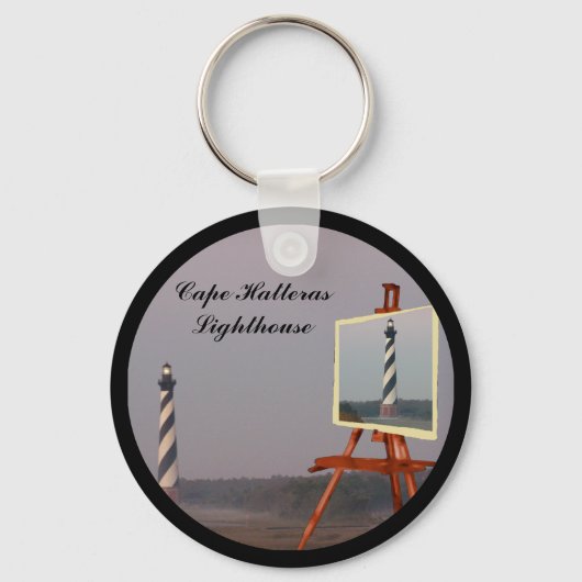 CAPE HATTERAS LIGHTHOUSE-SLEUTELHANGER SLEUTELHANGER (Voorkant)