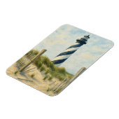 Cape Hatteras Lighthouse Watercolor Magneet (Linkerzijde)