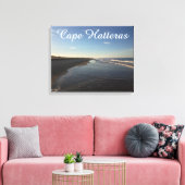 Cape Hatteras National Seashore Canvas Afdruk (Insitu (Woonkamer))