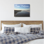 Cape Hatteras National Seashore Canvas Afdruk (Insitu (Slaapkamer))
