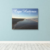 Cape Hatteras National Seashore Canvas Afdruk (Insitu (Houten vloer))