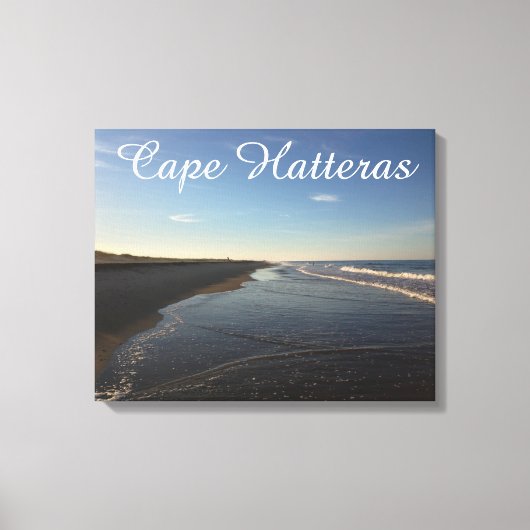 Cape Hatteras National Seashore Canvas Afdruk (Voorkant)
