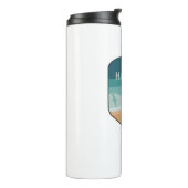 Cape Hatteras National Seashore Seagulls Thermosbeker (Gedraaid links)