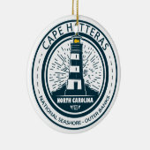 Cape Hatteras Nationale Seashore Buitenbanken Keramisch Ornament (Rechts)