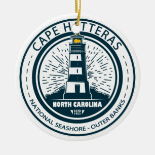 Cape Hatteras Nationale Seashore Buitenbanken Keramisch Ornament