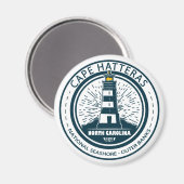 Cape Hatteras Nationale Seashore Buitenbanken Magneet (Voorkant / Achterkant)