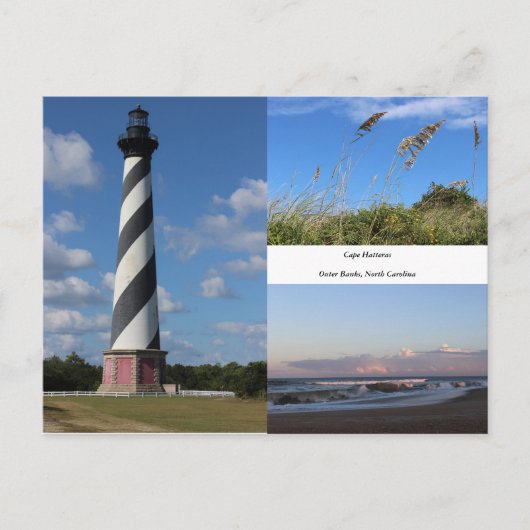 Cape Hatteras North Carolina Briefkaart (Voorkant)