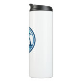 Cape Hatteras North Carolina Palmbomen Thermosbeker (Geroteerd rechts)