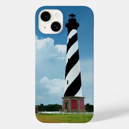 Cape Hatteras vuurtoren Buitenbanken NC Case-Mate iPhone Case (Achterkant)