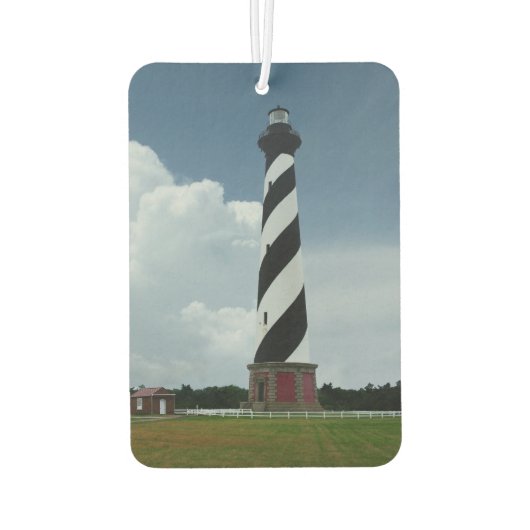 Cape Hatteras vuurtoren Buitenbanken NC Luchtverfrisser (Achterkant)