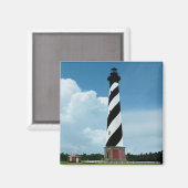 Cape Hatteras vuurtoren Buitenbanken NC Magneet (Voorkant / Achterkant)