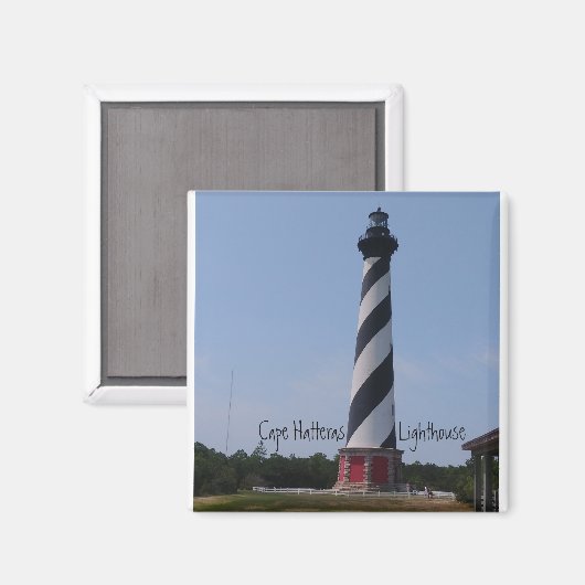 Cape Hatteras vuurtoren Magnet (Voorkant / Achterkant)