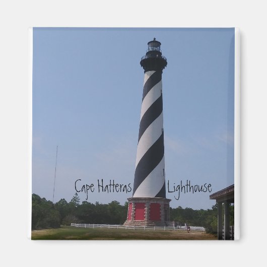 Cape Hatteras vuurtoren Magnet (Voorkant)