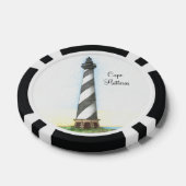 Cape Hatteras Vuurtoren Poker Chips (Enkel)