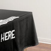 Cape Hatteras Vuurtoren zwart-wit Tafelkleed (Voorbeeld)