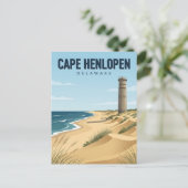 Cape Henlopen State Park Delaware Briefkaart (Staand voorkant)