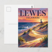 Cape Henlopen State Park VS Briefkaart (Voorkant / Achterkant)