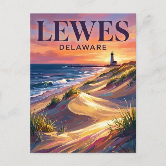 Cape Henlopen State Park VS Briefkaart (Voorkant)