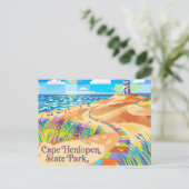 Cape Henlopen State Park VS Briefkaart (Staand voorkant)
